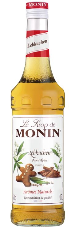 Monin Lebkuchen Sirup 17FL MHD 01.25 + 6FL 09.25